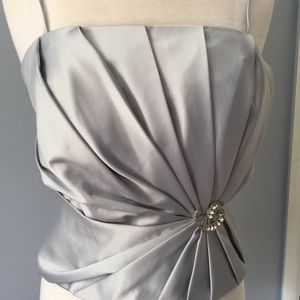 Dressy 8 silver top formal JS Collection